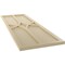 Ekena Millwork True Fit PVC Cedar Park Fixed Mount Shutters, Natural Twine, 18W x 42H, PR TFP001CP18X042NT - alternate 14